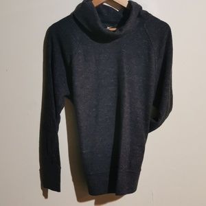 Never worn Nike cowl neck grey sweater, medium
